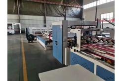 China Corrugated Paperboard Carton Folder Gluer Machine Stitching supplier
