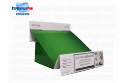 China Slant Shelf Cardboard Counter Displays Lightweight For Revitive Medical Device supplier