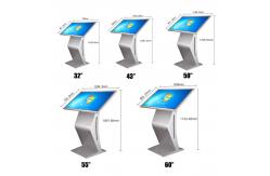 China WIFI Inch Wide Touch Screen Kiosk Viewing Angle Free Standing supplier