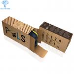 Brown Duplex Paper Recycled Paper Boxes Offset Printing Cream Packaging Boxes for sale
