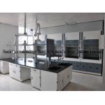 Ph School Lab Furniture High Adjustable Lab Table With Reagent Shelf And Power Supply for sale