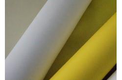 China Plain Weave Yellow White Mesh Screen , 110 Mesh Silk Screen Super Precision supplier
