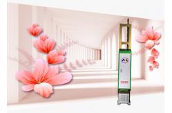China Lcd Silent Wall Printing Robot 0.5cm Spray Distancee supplier