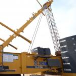 In Complex Terrain Used Crawler Cranes XLC260 1430t.m Well To Help Complete The Construction for sale