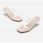 Lady ' S Sandal Coiled TPU Shoe Material