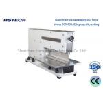 Pneumatic PCB Depaneling Machine PCB Depaneling Equipment Linear Guillotine Cutting Blade