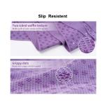 ODM purple Non Slip Hot Microfiber Yoga Towel With Grips