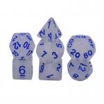 Smooth Crystal Resin RPG Dice Handcraft Resin Polyhedral Dice