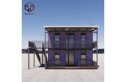China 73sqm Flat Pack Container Homes Expandable Modular House supplier