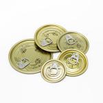 202# 300# Tinplate EOE Easy Open Lid For Tuna Fish Tin Cans