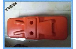 China Yellow Temporary Mesh Fencing Feet Base Polypropylene Sun / Weather Protection supplier
