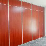 Aluminium Frame Slid Cloth Compact Board Movable Partition Walls Decorative Louvered for sale