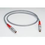 Custom Power Cables Assembly Service Lemo 00 To 00 Coaxial Cable FFA.00.250 For Ultrasound Probe for sale