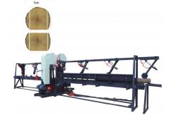 China Twin Vertical Band Saw Log Edges Cutting Sawmill,Multisaw Edge Cutting Saw supplier