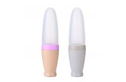 China Phthalate BPA Latex Free Silicone Baby Teether Spoon Feeding Bottle Medium Flow supplier