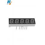 Blue Emitting LED Segment Display Common Cathode 0.28 5 Digit 200mcd for sale