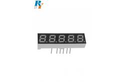 China Blue Emitting LED Segment Display Common Cathode 0.28 5 Digit 200mcd supplier