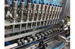 China 2kw PET Bottle Viscous Liquid Shampoo Filling Machine Silver Grey PLC Control supplier