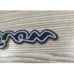 Custom  iron-on or sew-on letters towel patches embroidery chenille patches