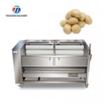 1500KG/H Automatic ginger cleaning peeling machine sweet potato peeling cleaning peeling taro cleaning machine for sale