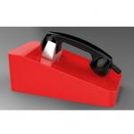 Railway Control Room Vandal Proof Phone Desk Mounted With Armored Cord for sale