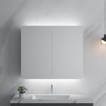 Illuminated Bathroom Mirror Cabinet Modern Stylish With Lights For Home And Hotel for sale