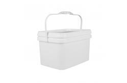 China Square Plastic Bucket for Toys Handle Included and Food Grade Certified supplier