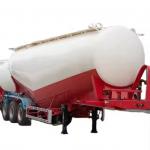 Bulk Cement Transport Truck Trailer Semi-Trailer Carriers with Air Compressor Made from Steel for sale