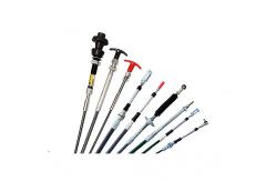 China Custom All Kinds Of Push-Pull Cable Controls Customized Black supplier