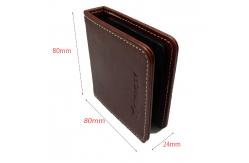China Foam Inlay Shockproof Hard Shell earphone Case PU Leather Exteriors supplier
