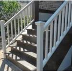 Home Use FRP Hand Railing Fiberglass Balustrades 36cm-96cm Width