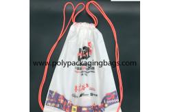 China 7mm Cotton Rope CPE LDPE Plastic Drawstring Backpack supplier