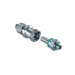 Viton Rail Industry BSPP 0.25'' Flat Face Coupler , Stainless Steel Coupling for sale