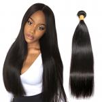 8 Inch -28 Inch 11A Bone Straight Real Human Hair Bundles Very Sleek for sale