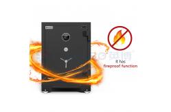 China Secure What Matters Heavy-Duty Fireproof Safe with Fingerprint Lock Alarm System supplier