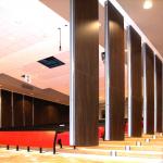 Soundproof Sliding Folding Acoustic Operable Movable Partition Walls For Banquet Wedding Facility