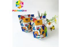 China Stand Up k Plastic Pouches Packaging , Reusable Aluminum Foil Coffee Bag supplier
