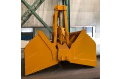 China Two Rope Mechanical Q355 Clamshell Grab Bucket Hydraulic supplier