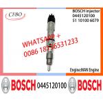 BOSCH 0445120100 51101006079 Neutral Fuel Injector Assembly 0445120100 51101006079 For MAN Engine for sale