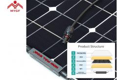 China Semi Flexible Solar Modules , Flexible Solar Panels Camping Ultra - Light Weight supplier