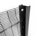 High-Speed Galvanized Curvey Security 358 Fence Pvc Anti-Climb Fence With Spike for sale