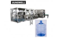 China 900BPH Drinking Water Bottle Rinsing Filling Capping Machine Corrosion Resistant supplier