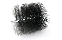 China 0.6mm Filament Rust Removal Steel Wire Tube Brush With Thread supplier