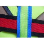 Eco - Friendly Non Elastic Tape , Colorful Reflective Nylon Webbing Strap for sale