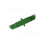 APC Polished Fiber Optic Adapter with Green Plastic Housing for sale