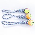 Teeth Cleaning Pet Dog Toy , Cute Puppy Doll With Chew Rope 32CM Height