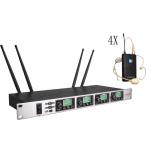 One with four Wireless Meeting Room Microphone System Adopt CPU Control SR-6004 for sale