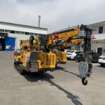 Customized Spider Crawler Crane Diesel Engine And Electric Dual Power for sale