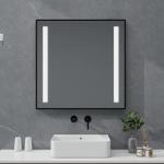Smart LED Bathroom Mirror Light for Hotel Guest Rooms with Anti Fog Glass and Motion Sensor Brightness Adjustment for sale