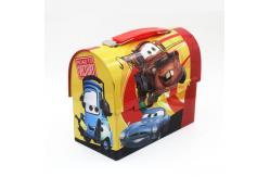 China Mailbox Shaped Decorative Tin Containers 0.32mm Large Candle Tins supplier